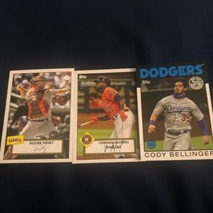 MLB baseball cards shoot a offer